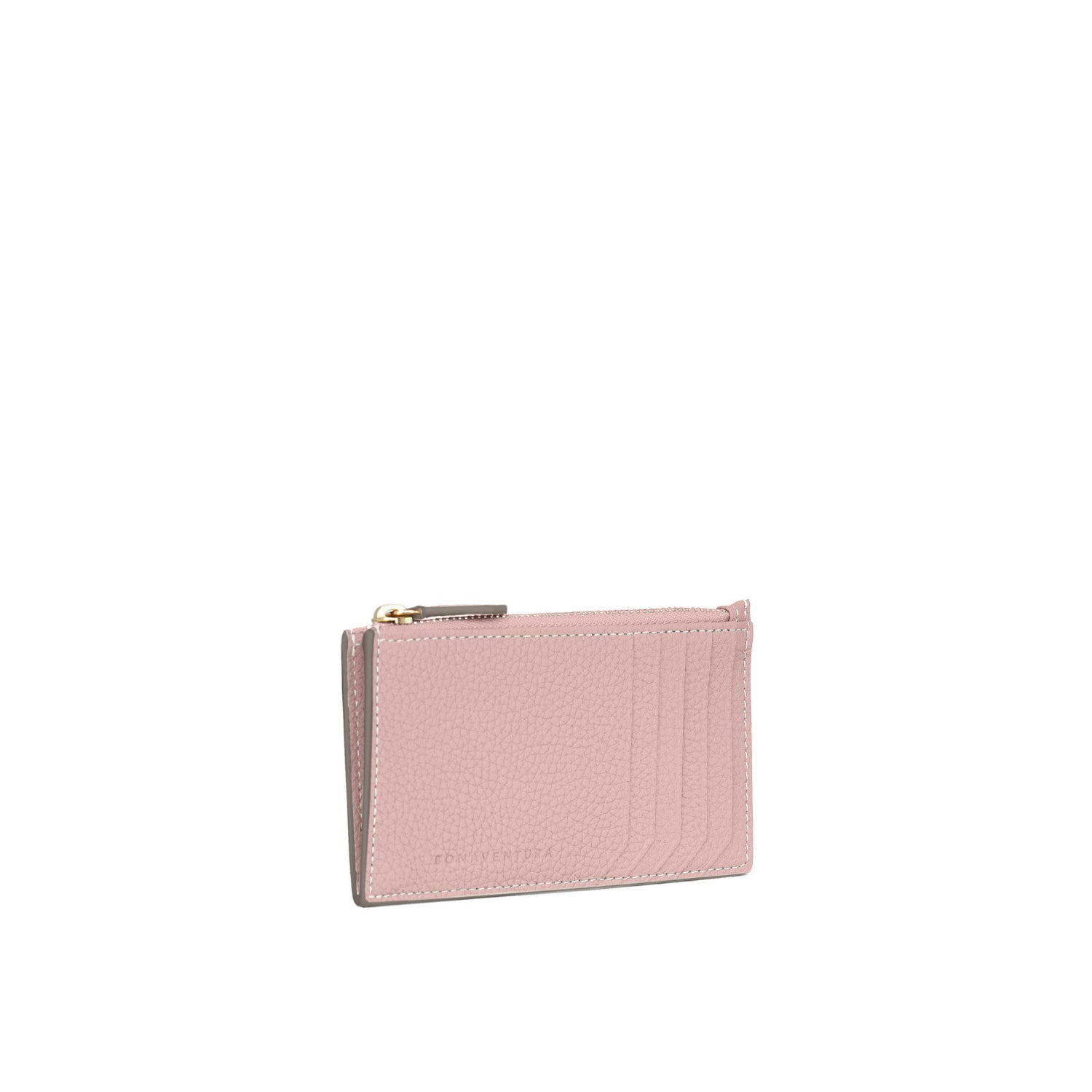 Mini Zip Wallet Shrink Leather