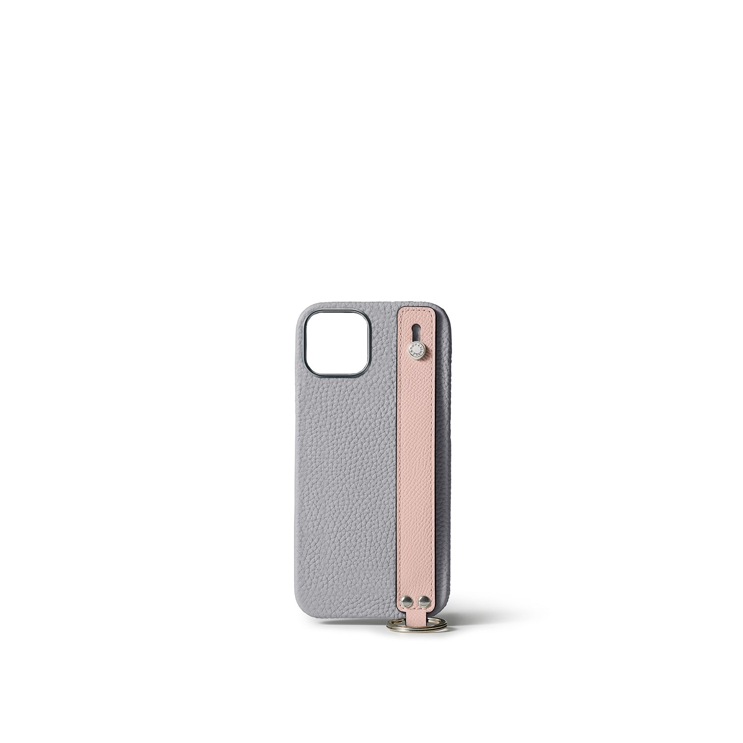 (iPhone 16) ハンドル付き バックカバーケース シュリンクレザー