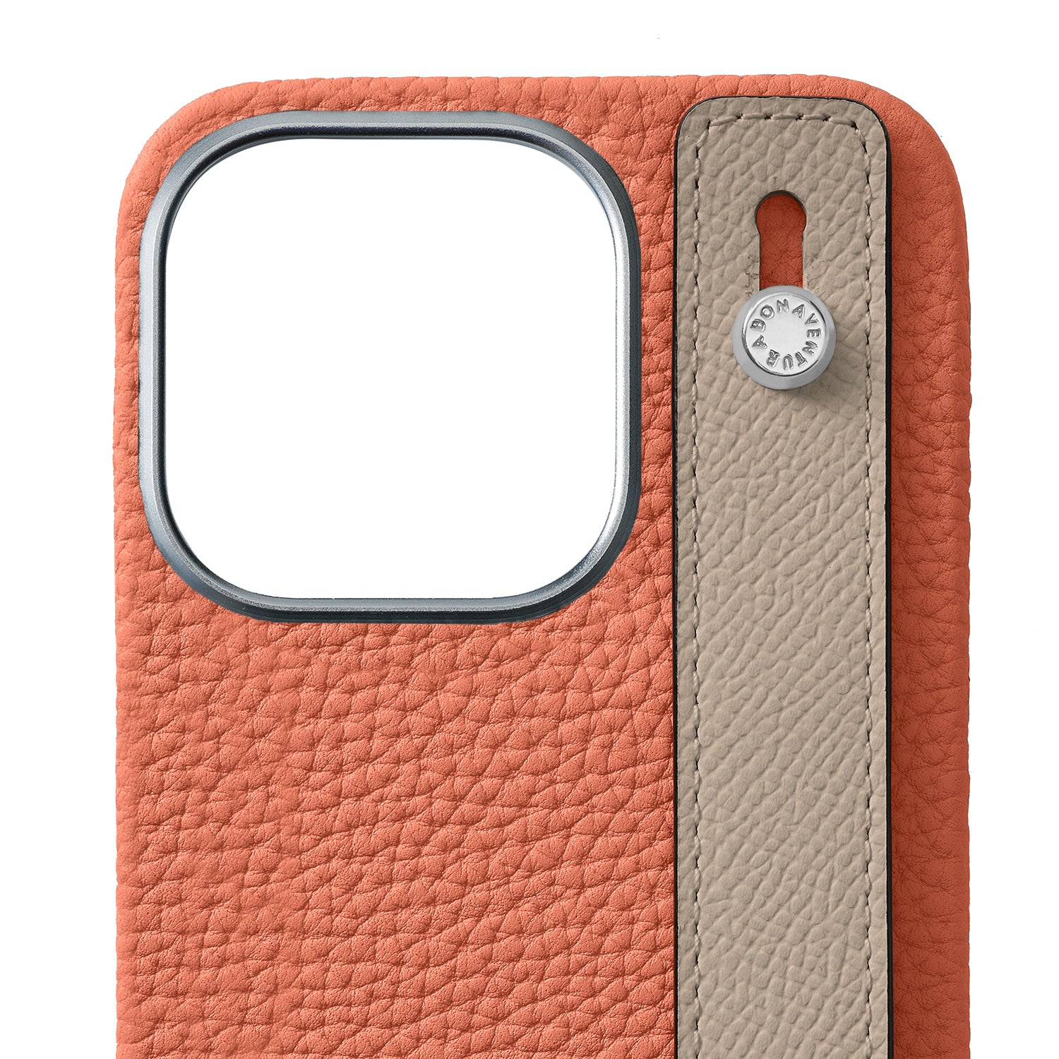 Back Cover Case With Handle Bottalato Leather (iPhone 15 Pro