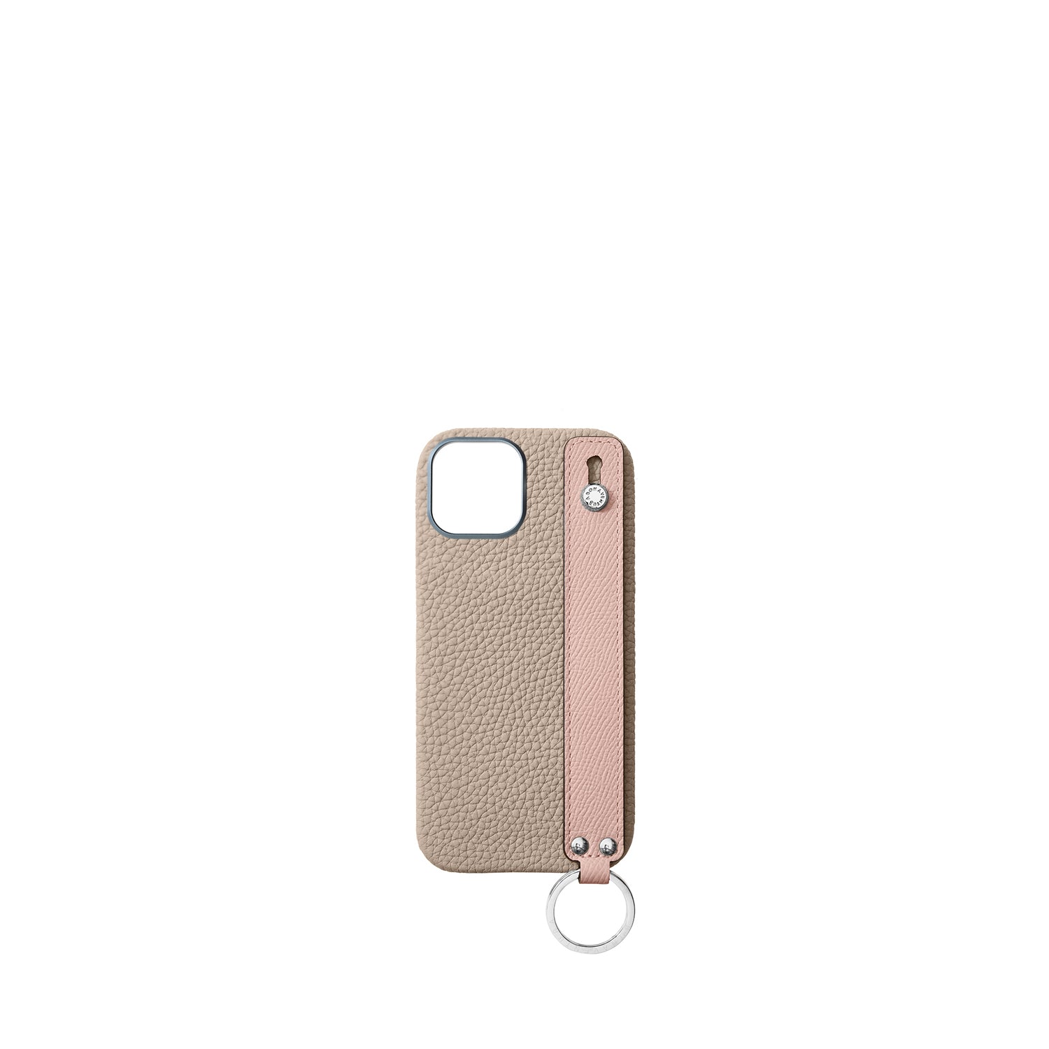 (iPhone 17) Handle Back Cover Case Shrink Leather