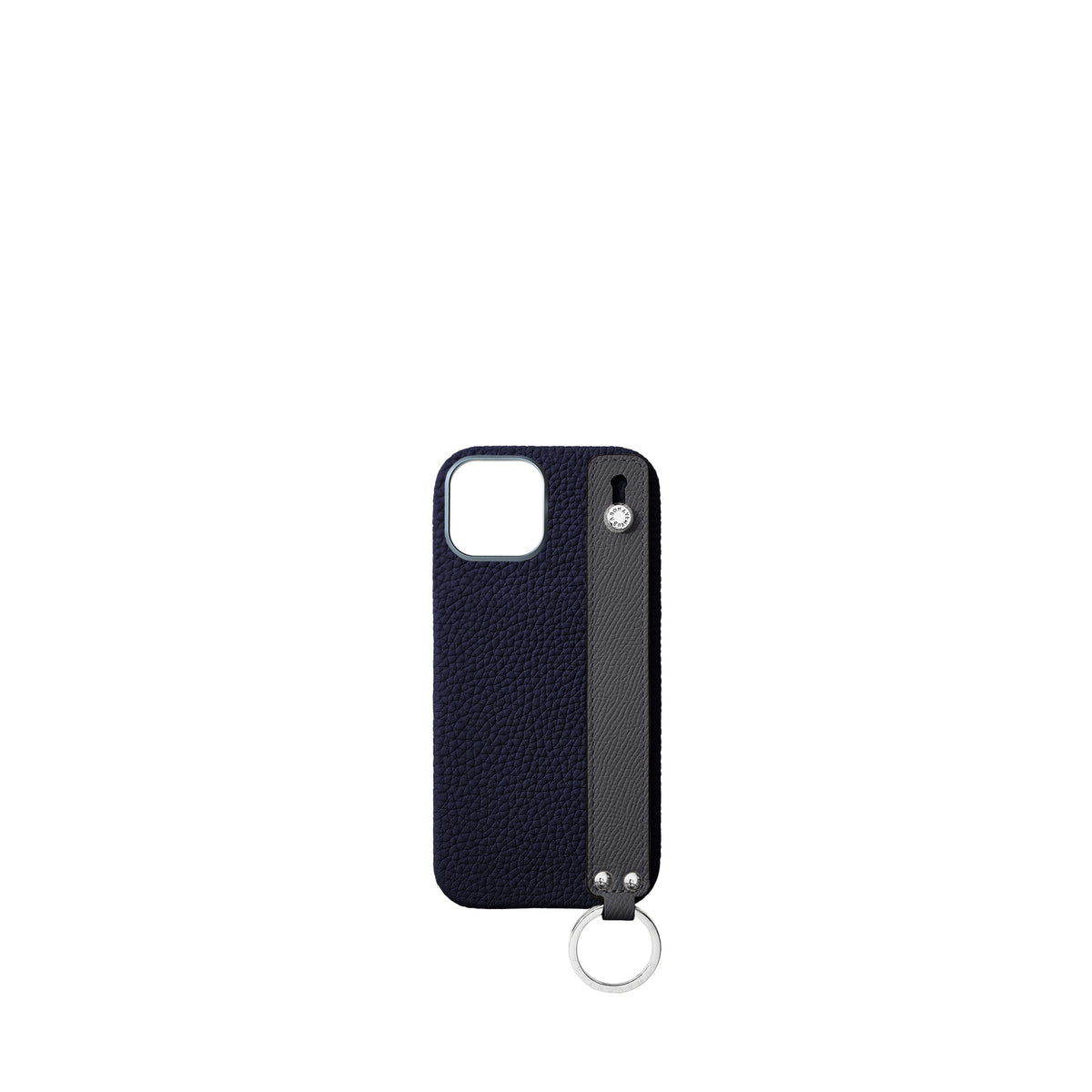 (iPhone 17) ハンドル付き バックカバーケース シュリンクレザー