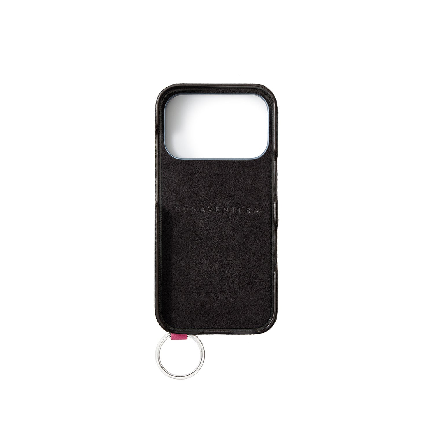 BONAVENTURA iPhone 17 Pro ケース シュリンクレザー iPhone 17 Pro) ハンドル付き バックカバーケース シュリンクレザー