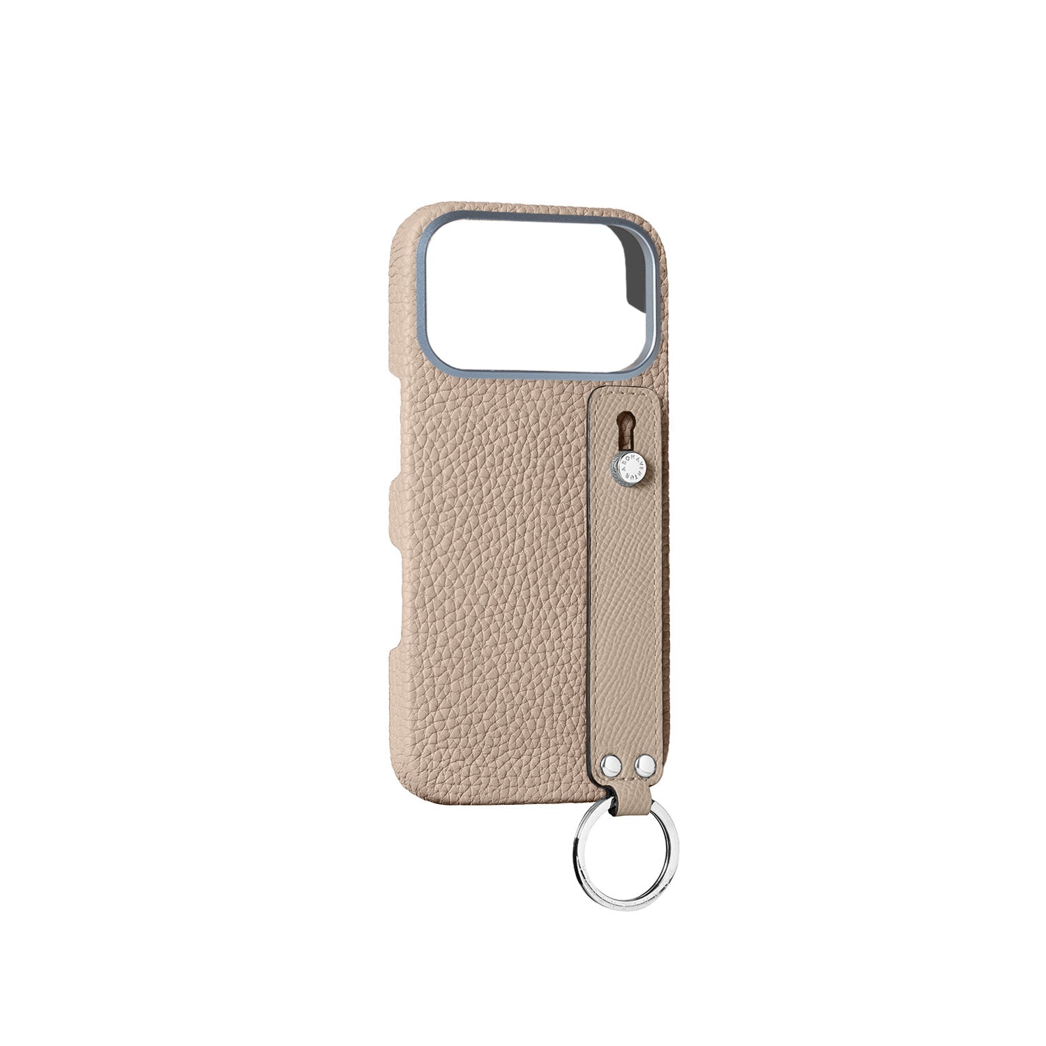 iPhone 18 Pro Max) Back Cover Case with Handle Shrink Leather