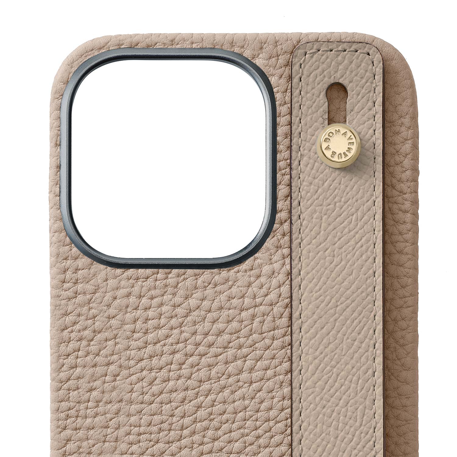 【新品】BONAVENTURAハンドル付きカバーケース iPhone15Pro iPhone 15 Pro Max) ハンドル付き バックカバーケース