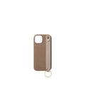 Back Cover With Handle Bottalato Leather Gold (iPhone 16)