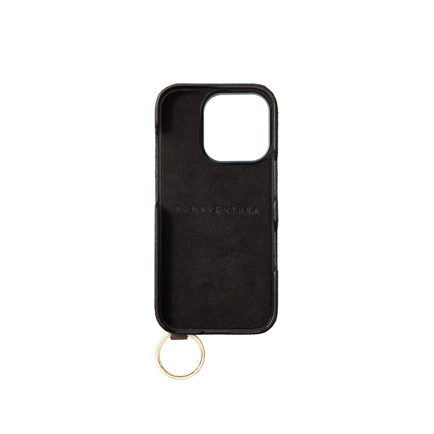 Back Cover With Handle Bottalato Leather Gold (iPhone 16 Pro