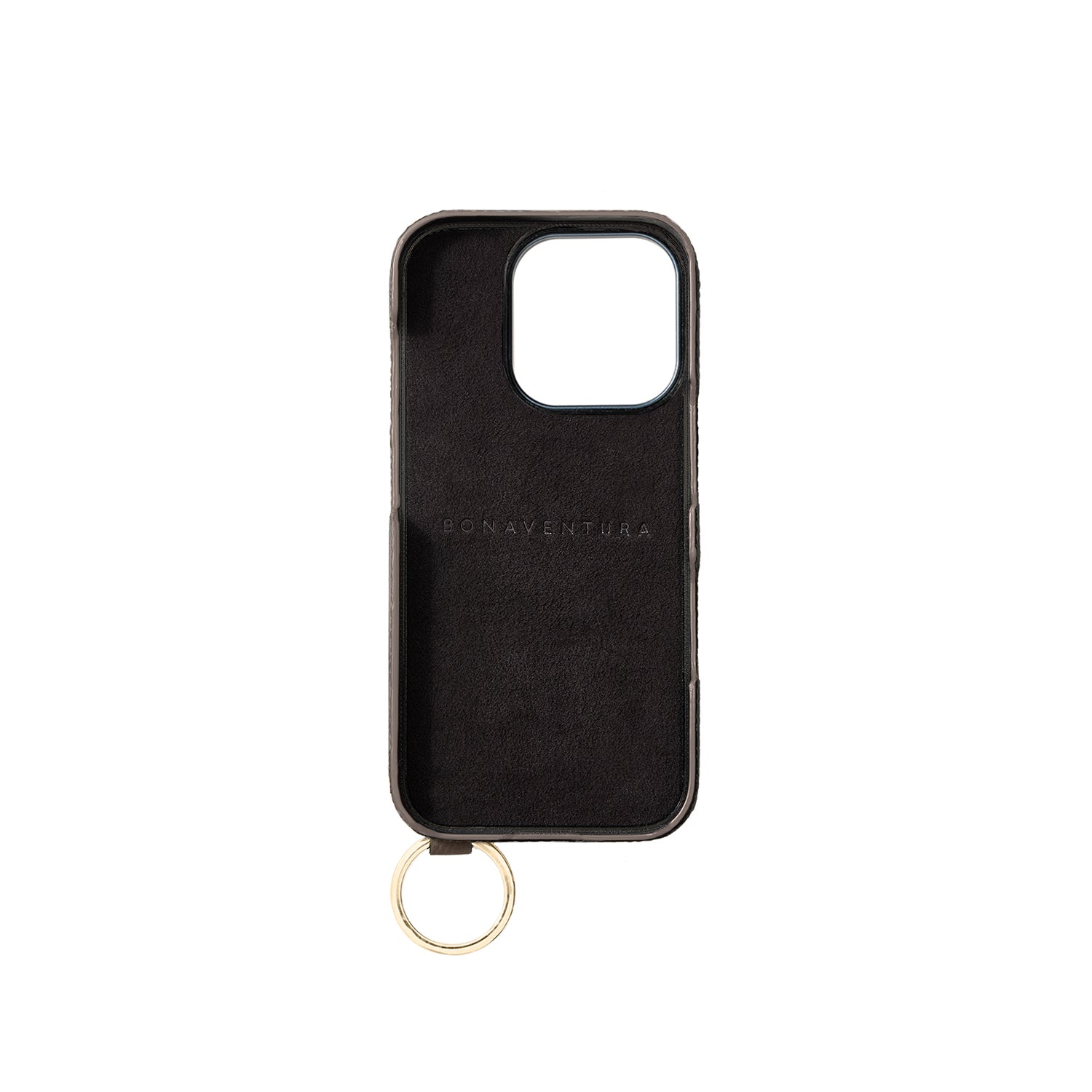 Back Cover With Handle Bottalato Leather Gold (iPhone 16 Pro