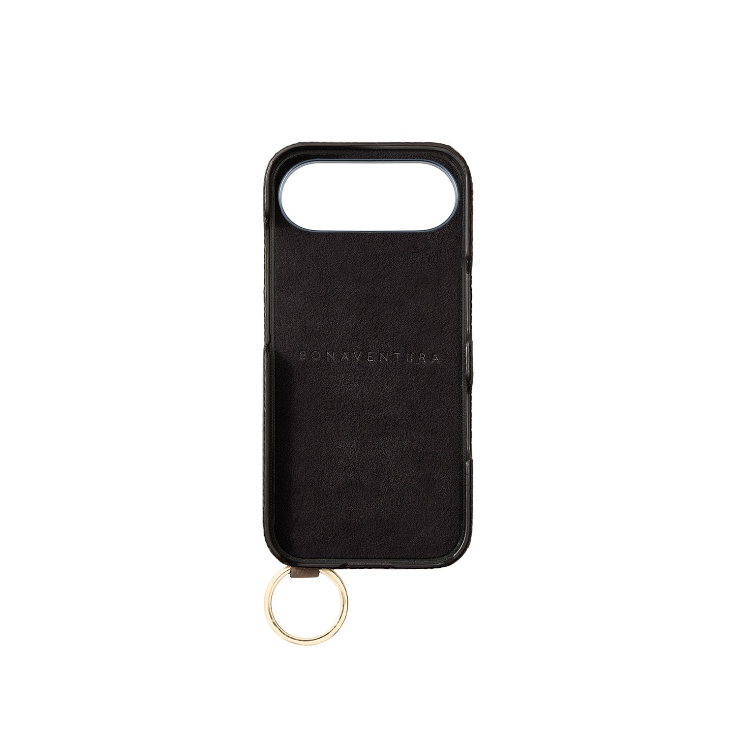 iPhone Air) ハンドル付き バックカバーケース シュリンクレザー