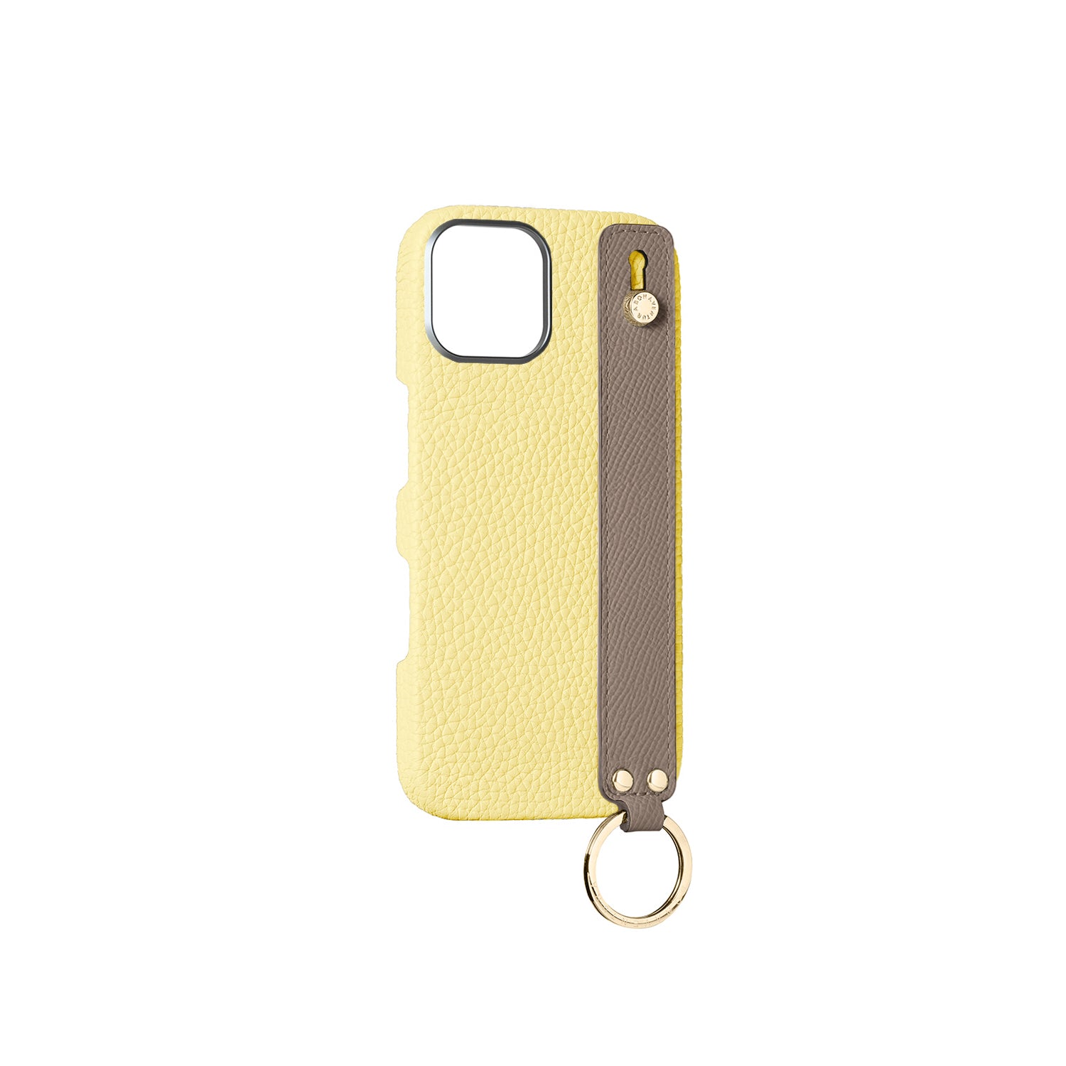 iPhone 17) ハンドル付き バックカバーケース シュリンクレザー
