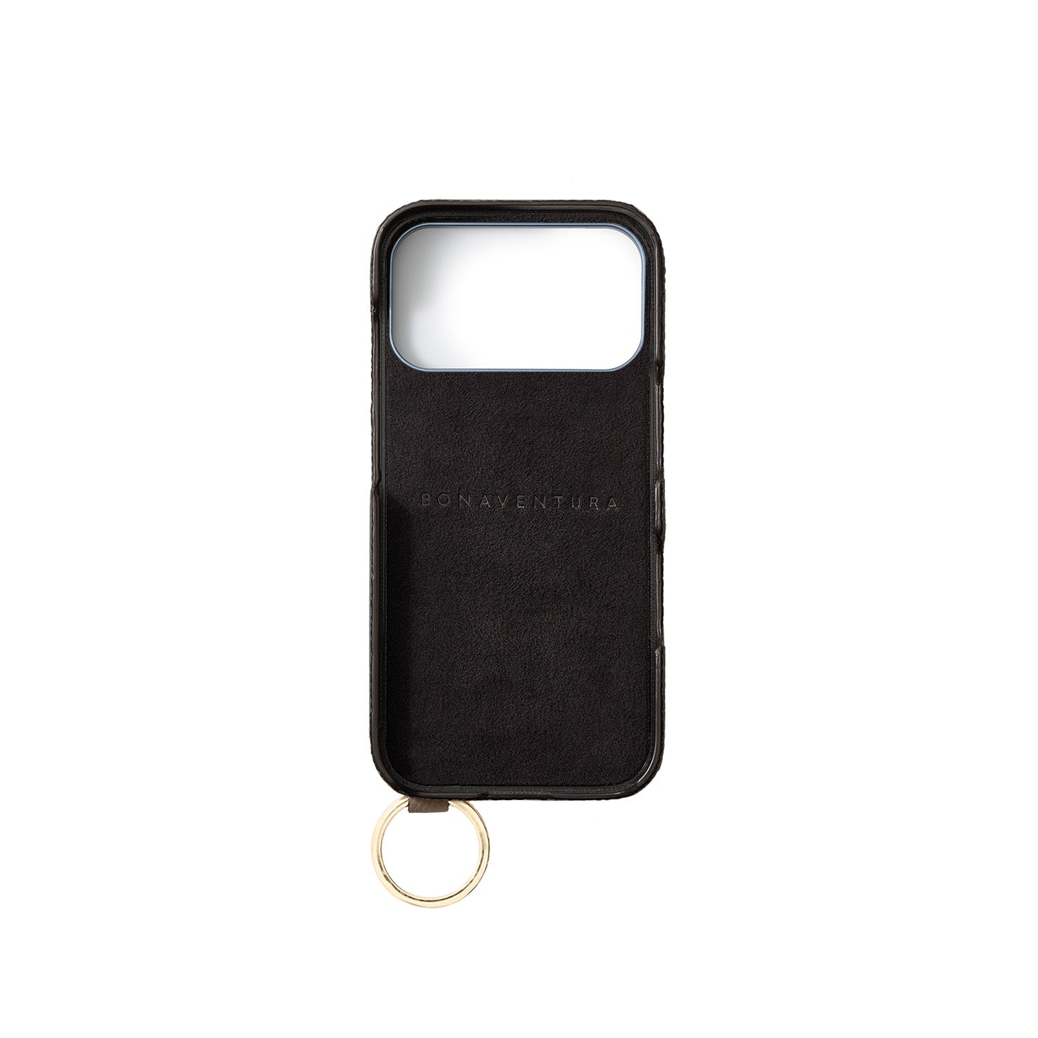 iPhone 18 Pro Max) Back Cover Case with Handle Shrink Leather
