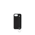 (iPhone 16e) Back Cover Case With Handle Shrink Leather