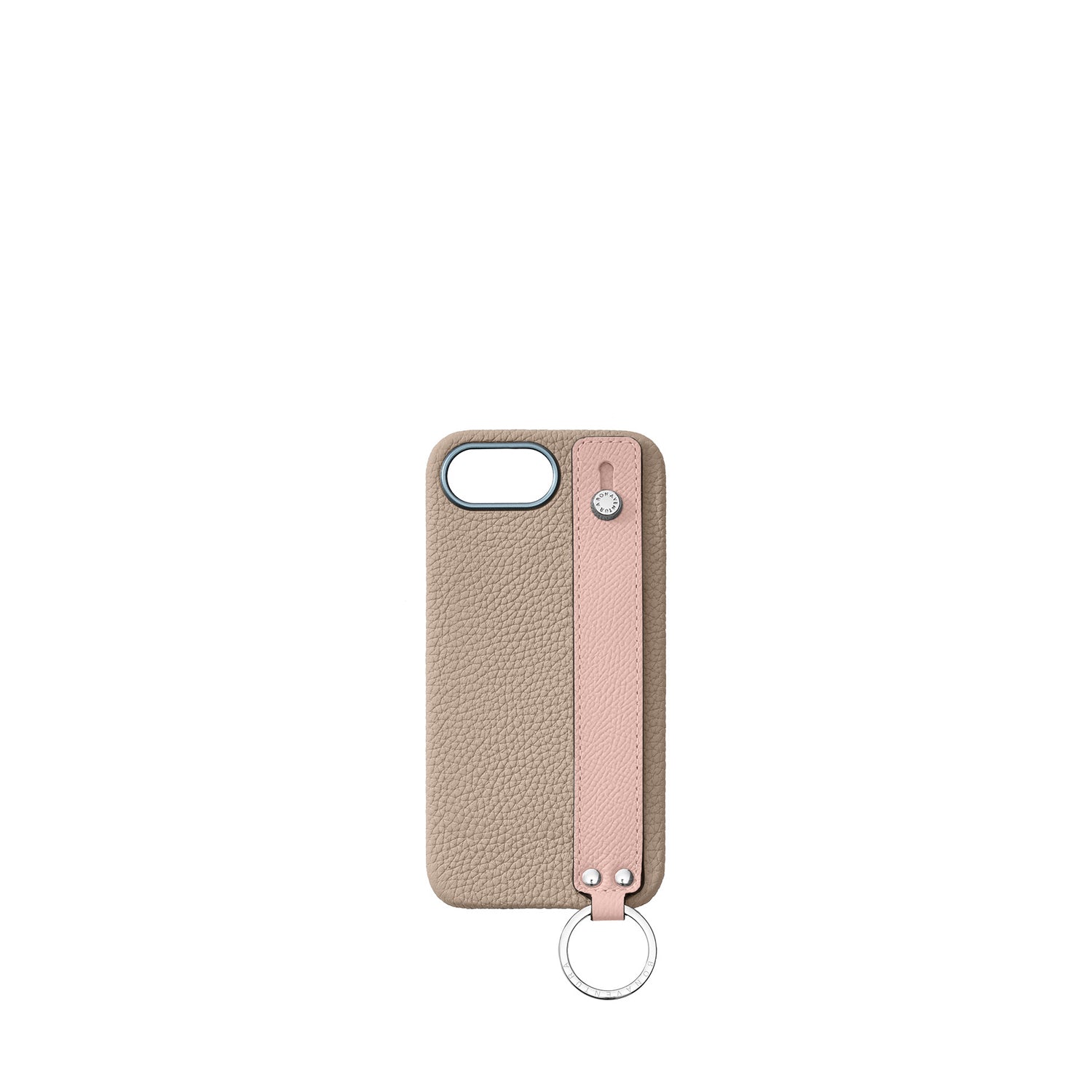 (iPhone 16e) ハンドル付き バックカバーケース シュリンクレザー