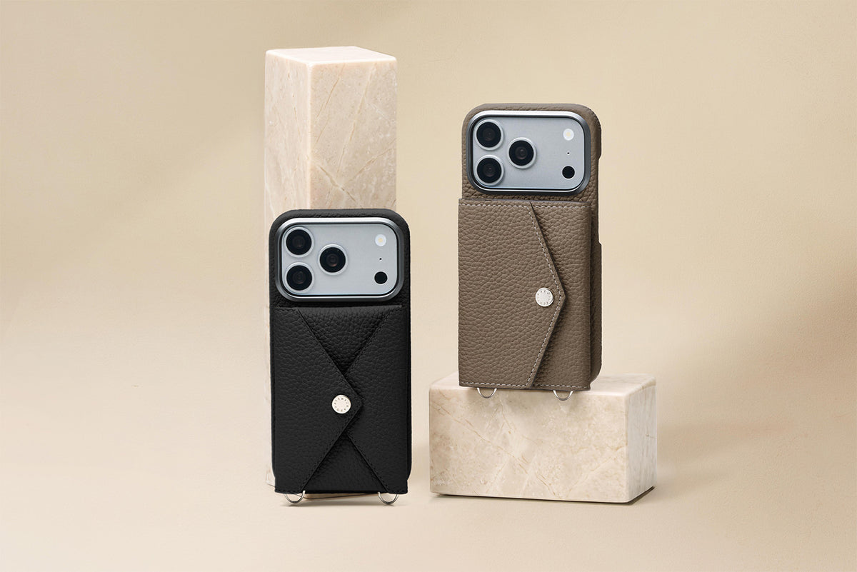 ミニマルに仕上げた、スマートなデザイン