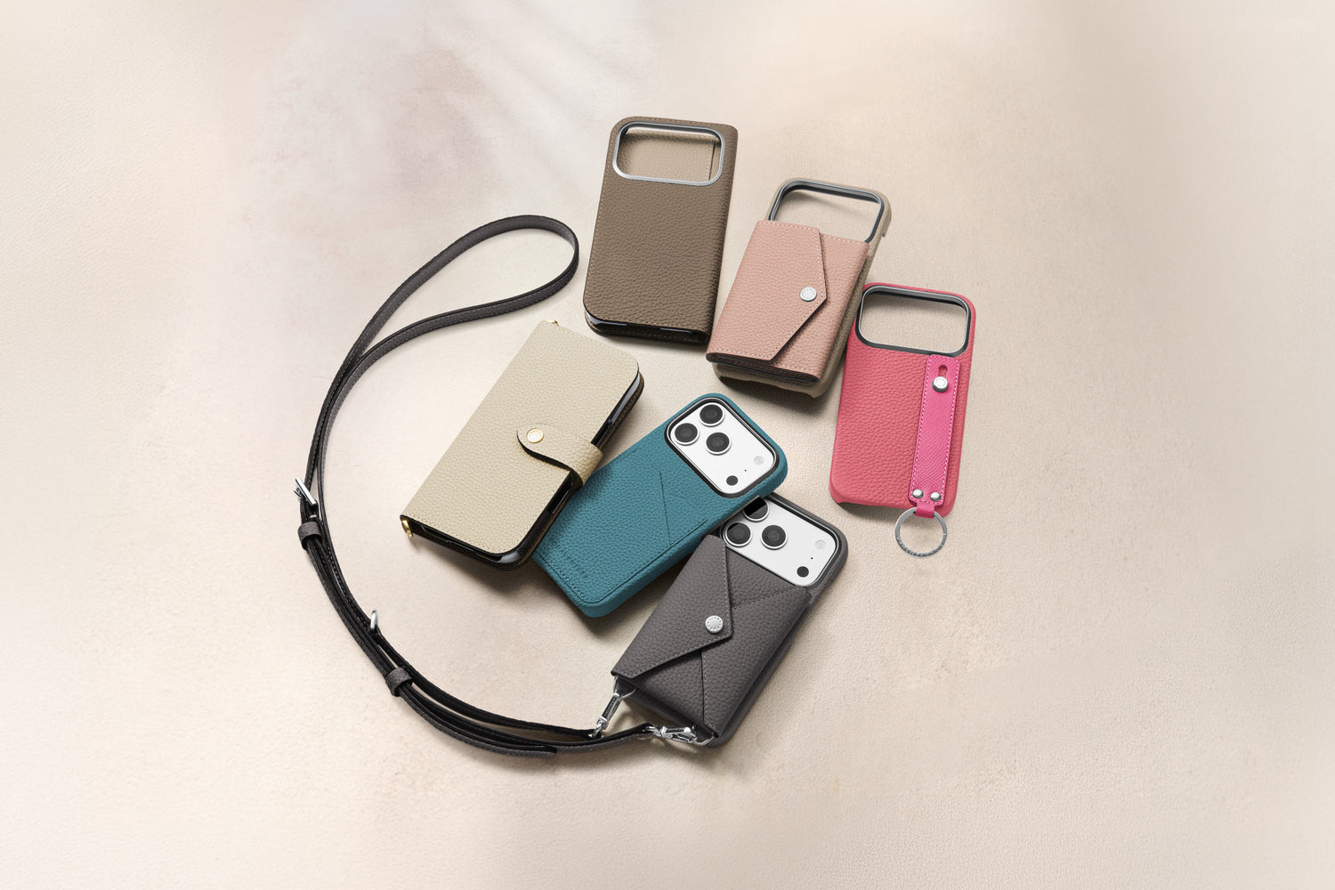 上質なレザーのiPhoneケース / スマホケース – イタリア(ミラノ)発の