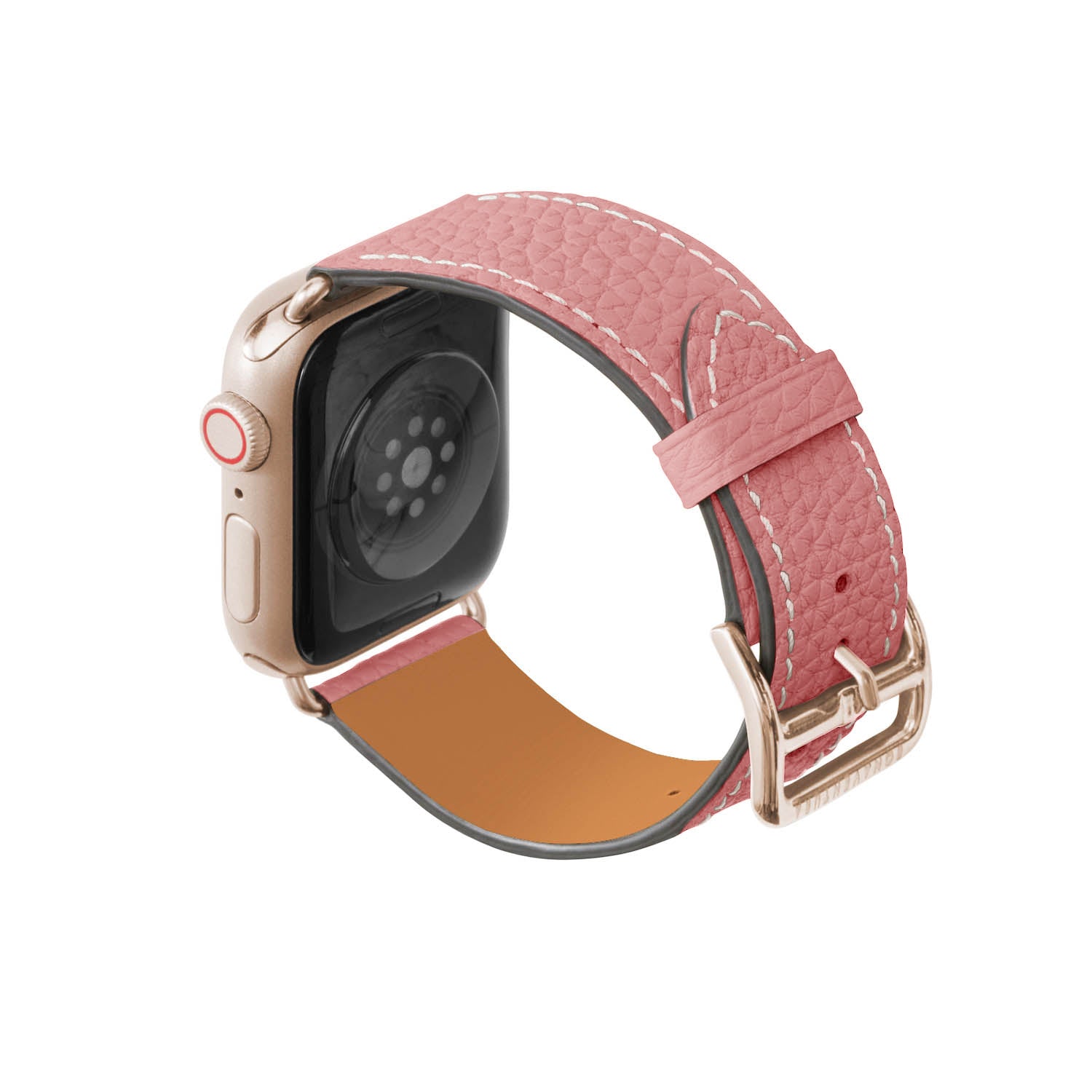 シュリンク Apple Watch レザーバンド【38mm/40mm/41mm/42mm, M