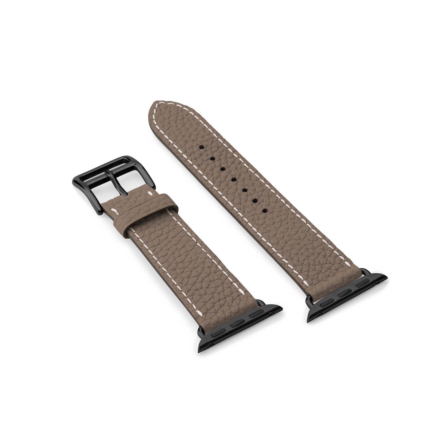 BONAVENTURA Apple Watchベルト 40mm オレンジ Apple Watch レザーバンド【38mm/40mm/41mm/42mm, S/Mサイズ