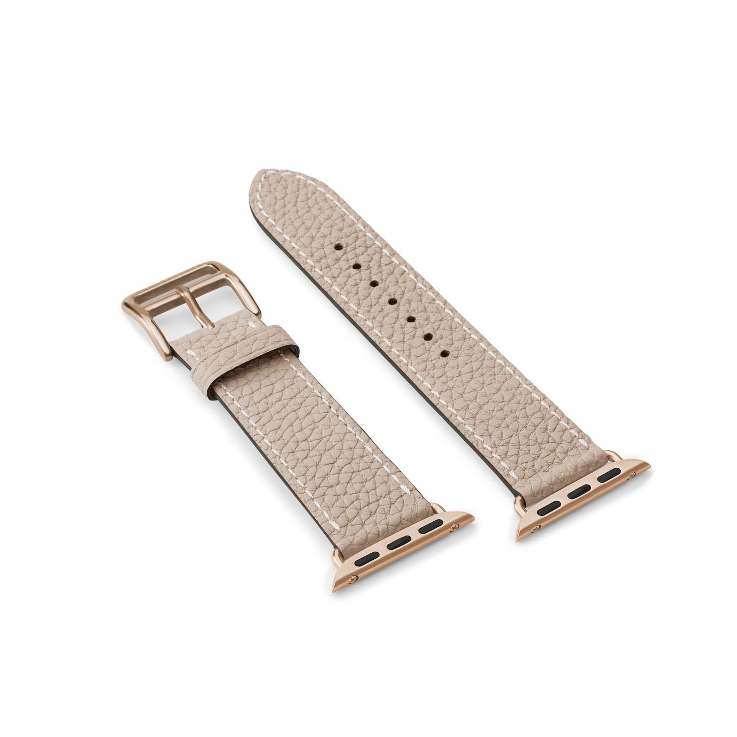 BONAVENTURA Apple Watchベルト 40mm オレンジ Apple Watch レザーバンド【38mm/40mm/41mm/42mm, S/Mサイズ