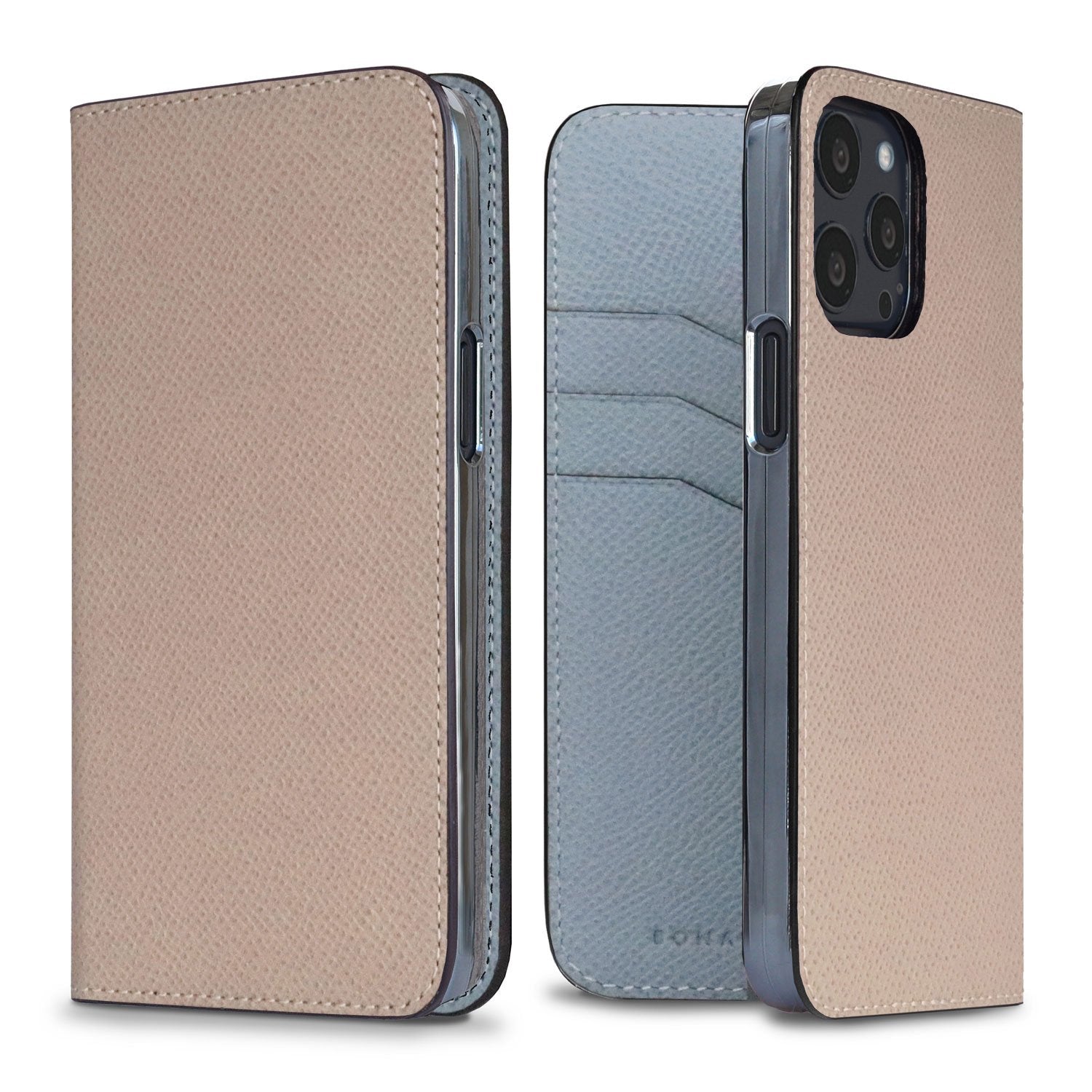 (iPhone 13 Pro) Diary Case Noblesse Leather