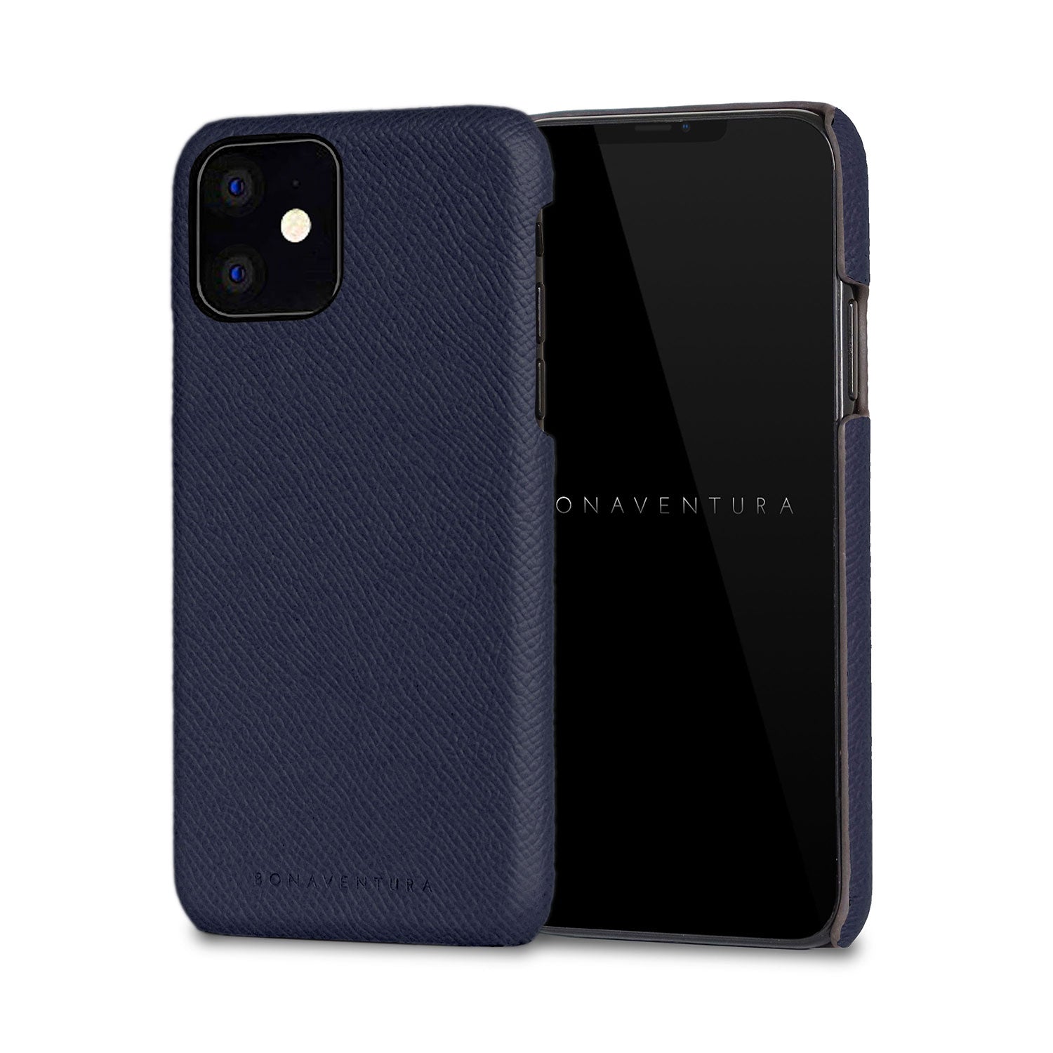 (iPhone 11) バックカバーケース ノブレッサレザー