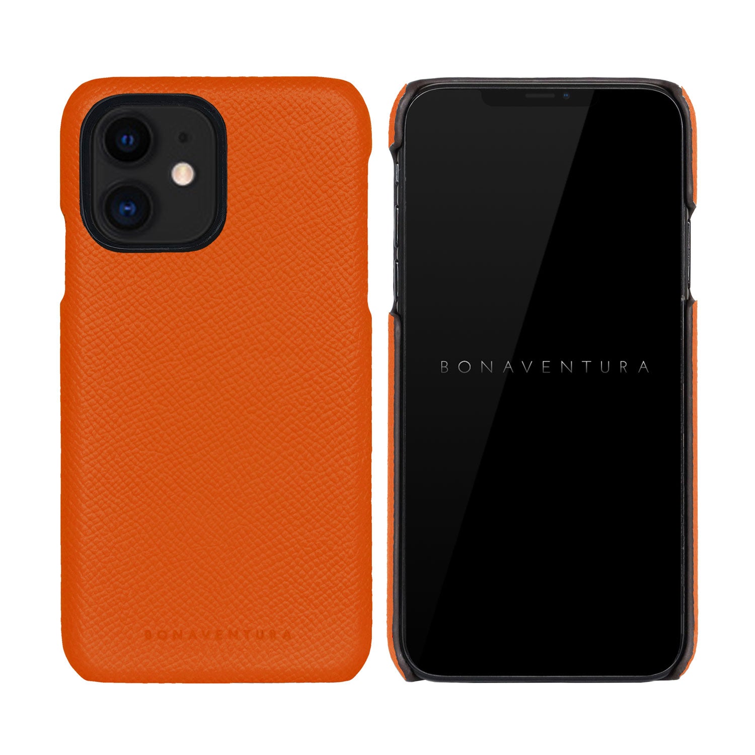 iPhone 12 mini) バックカバーケース ノブレッサレザー