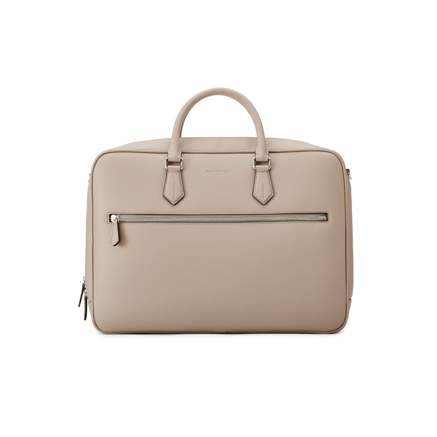 Jackson Briefcase Type 2 Noblesse Leather Greige