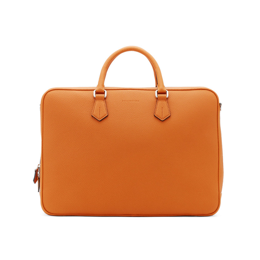 잭슨 서류 가방 수축 가죽