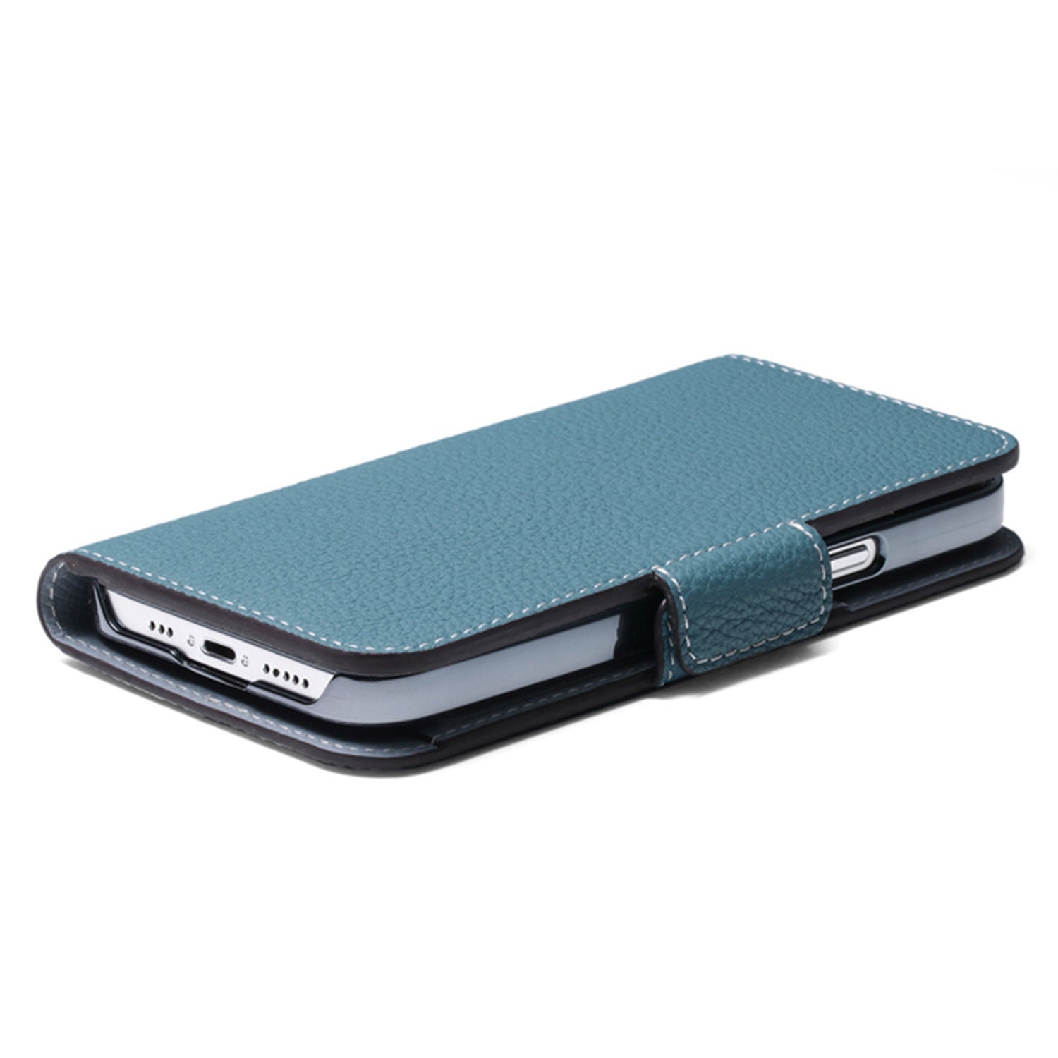 (iPhone 13) Stand Diary Case Shrink Leather