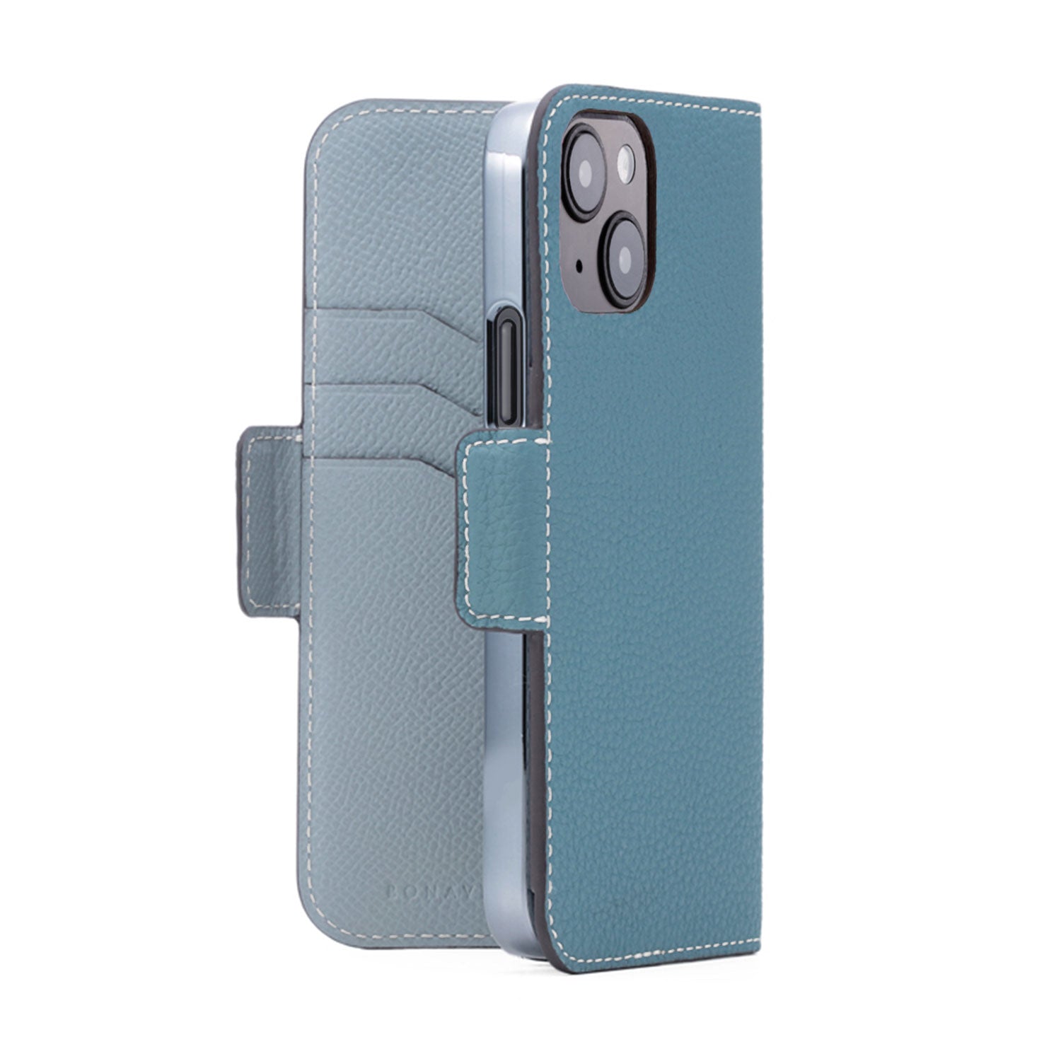 (iPhone 14) Stand Diary Case Shrink Leather