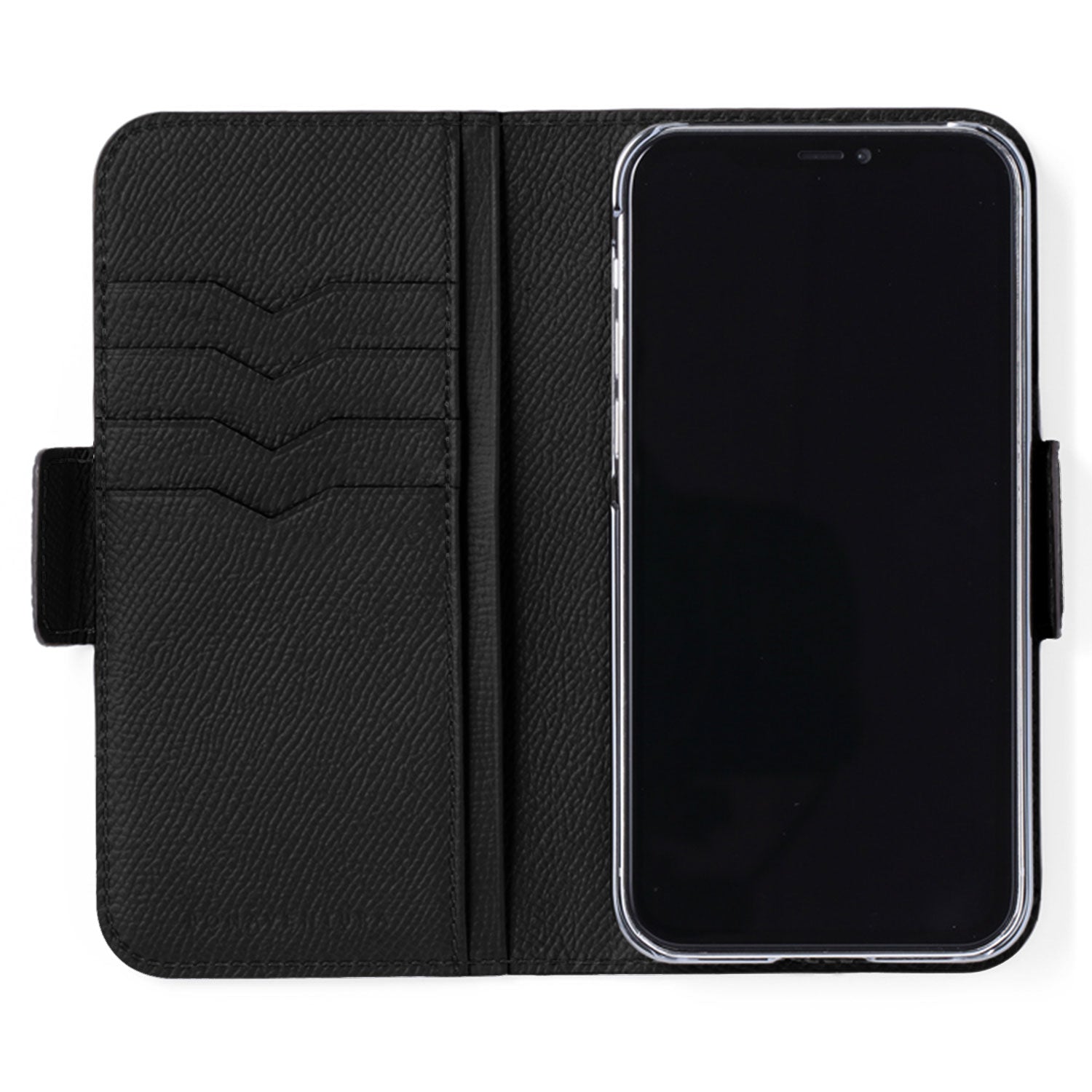 (iPhone 14 Pro Max) Stand Diary Case Shrink Leather