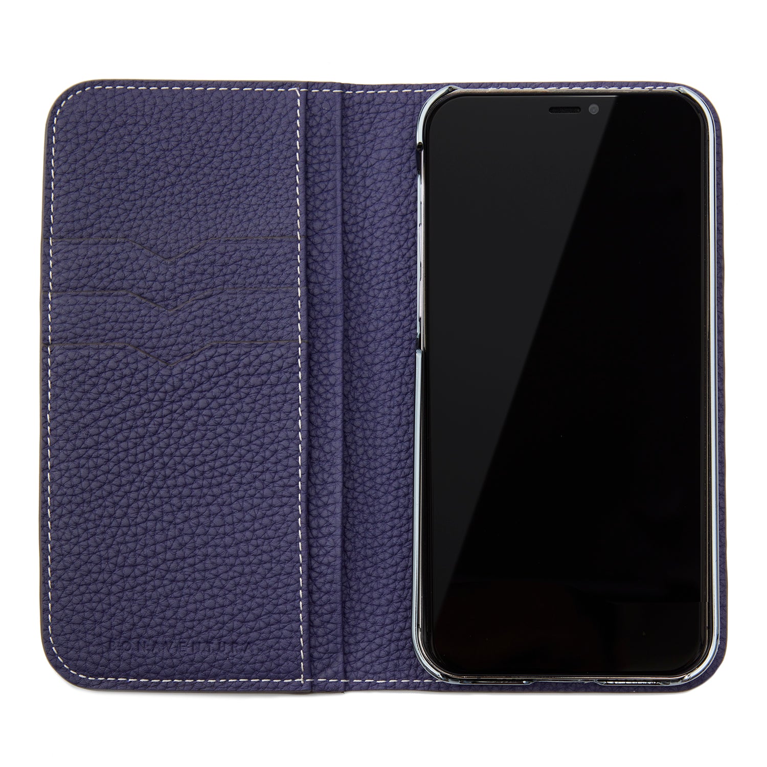[Ginza store exclusive] (iPhone 13) Diary case embossed crocodile leather