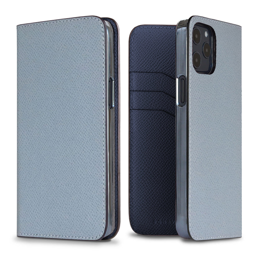 (iPhone 12 / 12 Pro) ダイアリーケース ノービレレザー