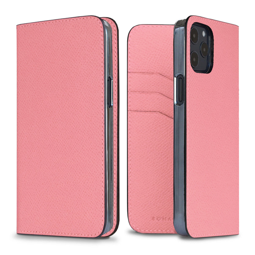 (iPhone 12 / 12 Pro) ダイアリーケース ノービレレザー