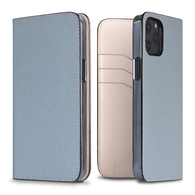 (iPhone 12 / 12 Pro) ダイアリーケース ノービレレザー