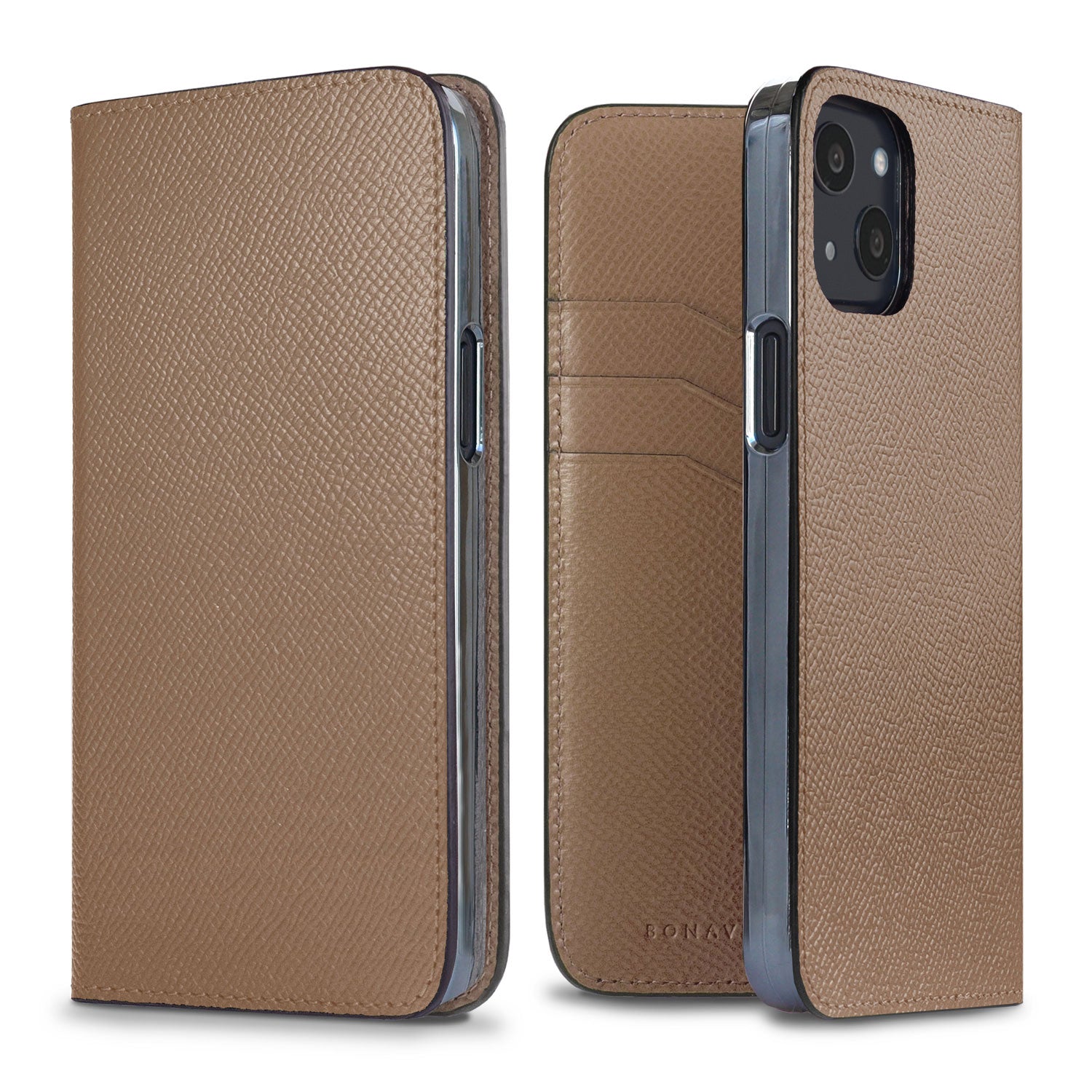 (iPhone 13) Diary Case Noblesse Leather