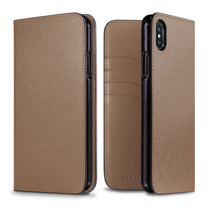 iPhone Xs Max) ダイアリーケース ノブレッサレザー – BONAVENTURA 