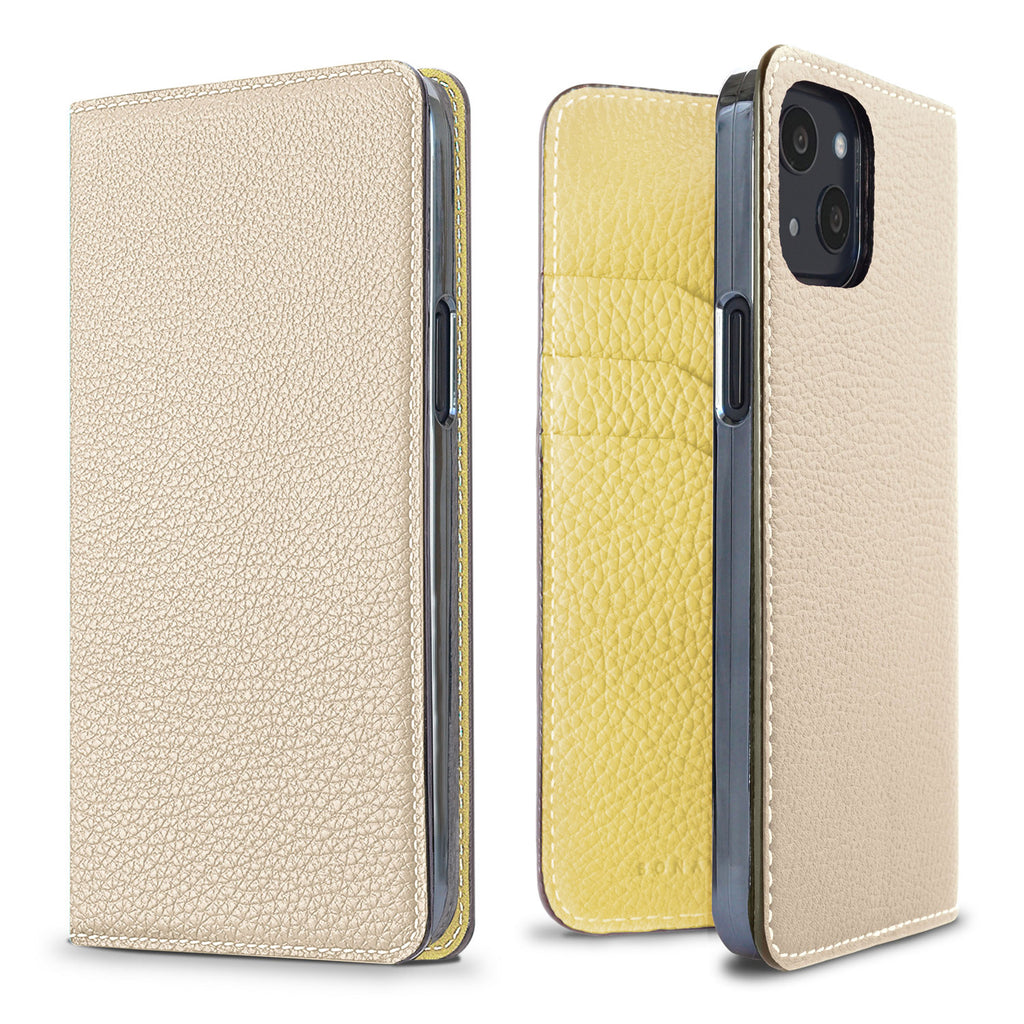 iPhone 13) ダイアリーケース シュリンクレザー – BONAVENTURA (ボナ 