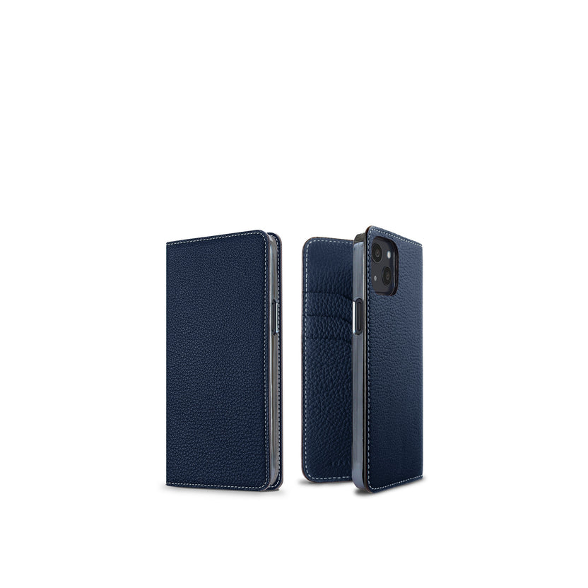 高級本革のiPhoneケース。上質なレザーのスマホケース。iPhone13対応。