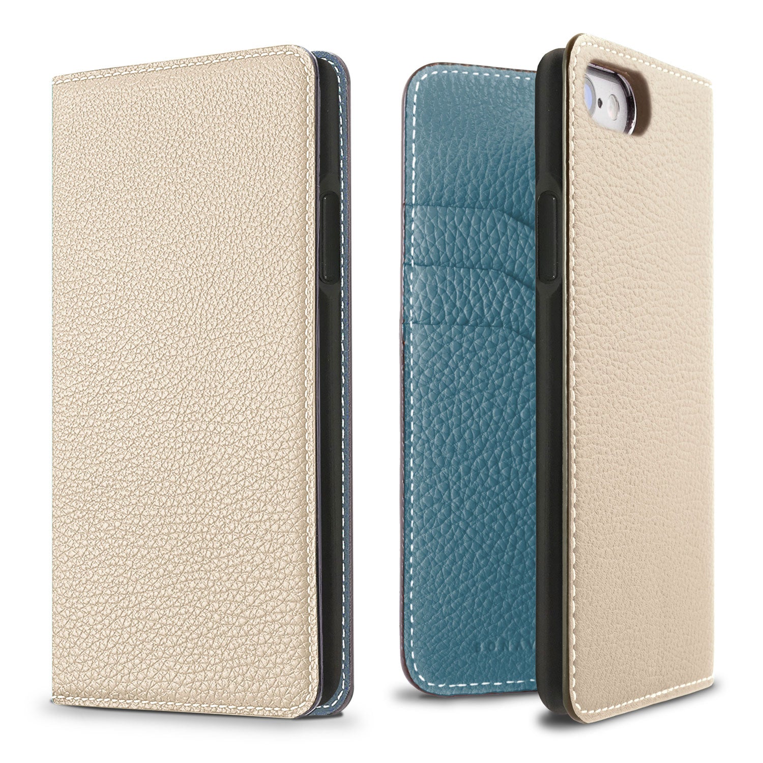(iPhone SE / 8 / 7 / 6s / 6) Diary Case Shrink Leather