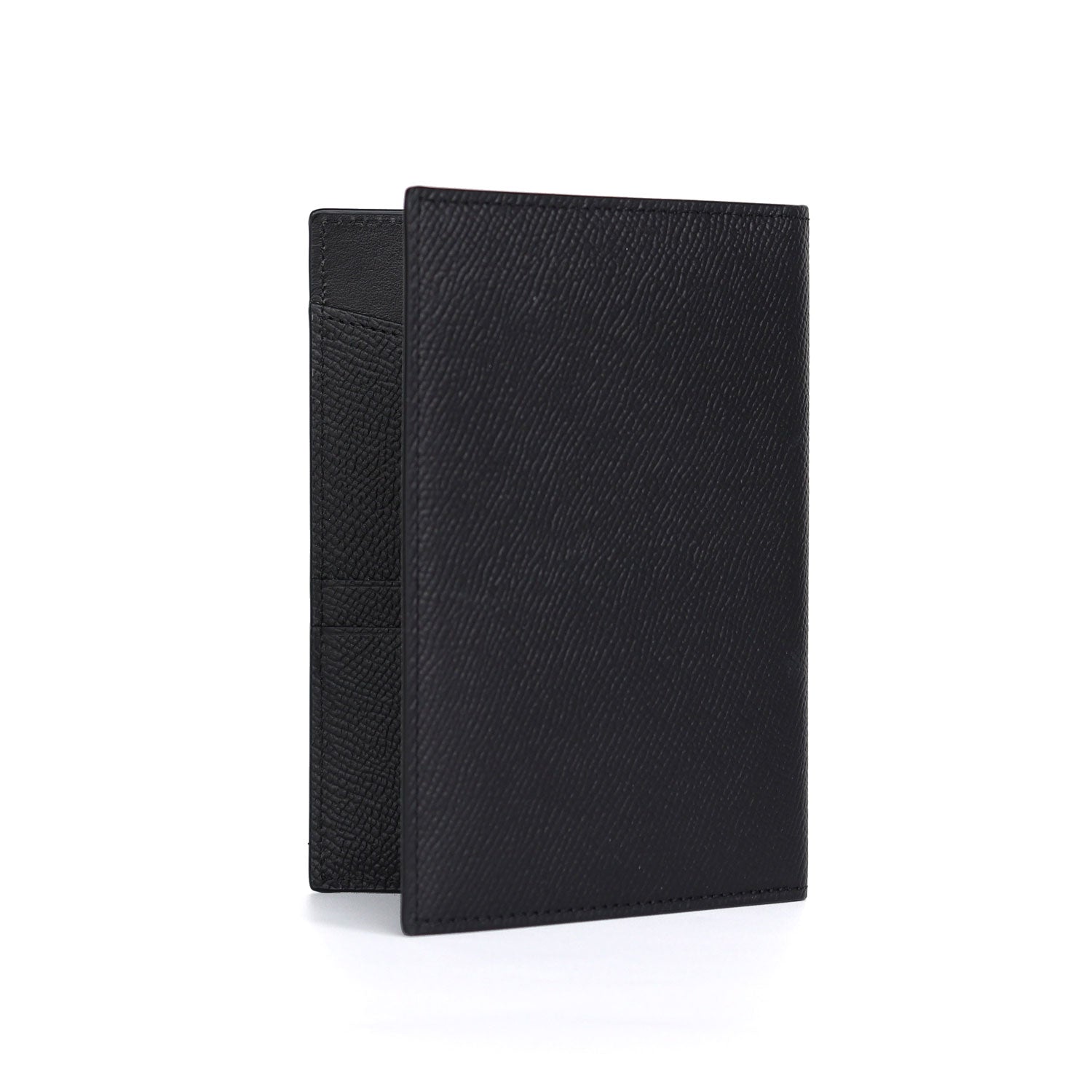 未使用級✨BONAVENTURA　ボナベンチュラ　パスポートケース　ブラック黒ブラック