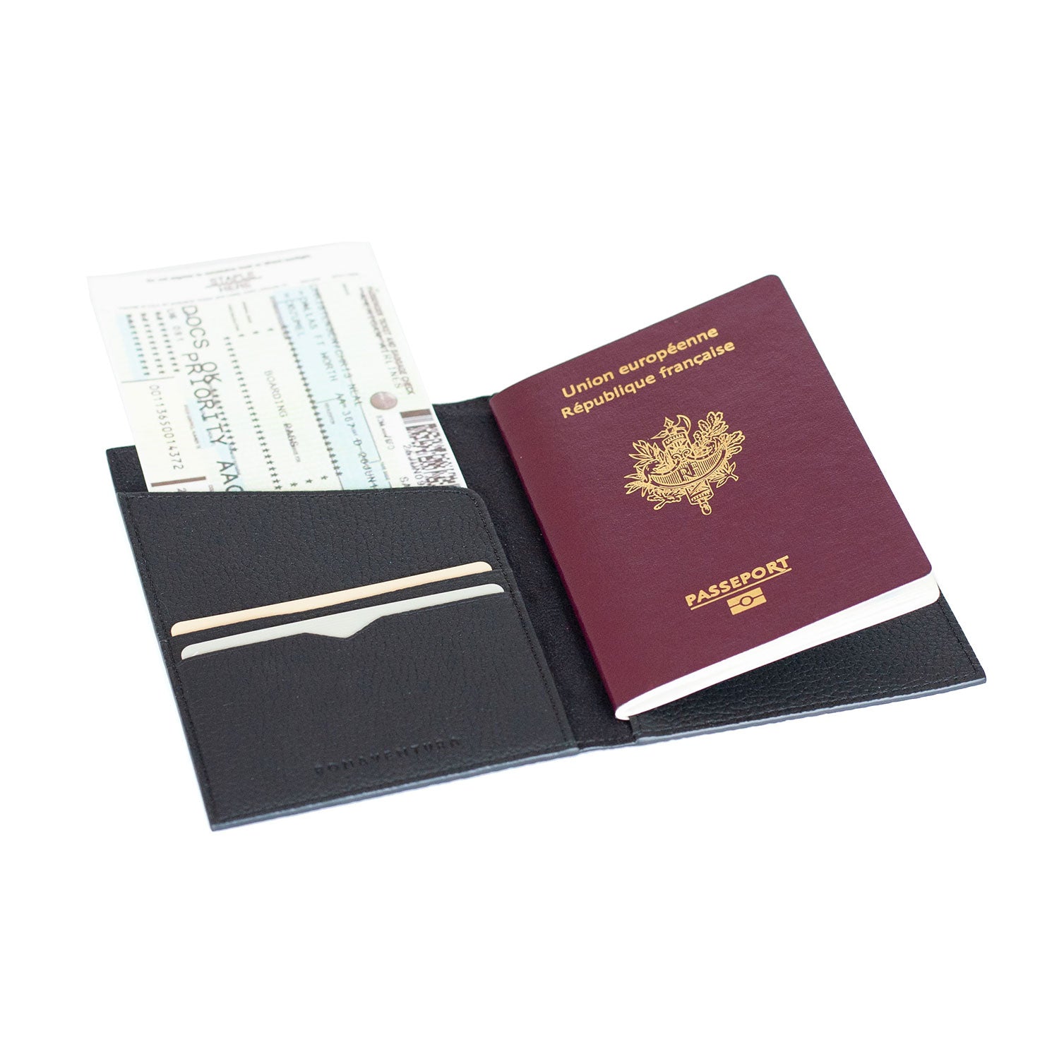 パスポートケース シュリンクレザー
