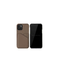 (iPhone 13) Back Cover Case Shrink Leather