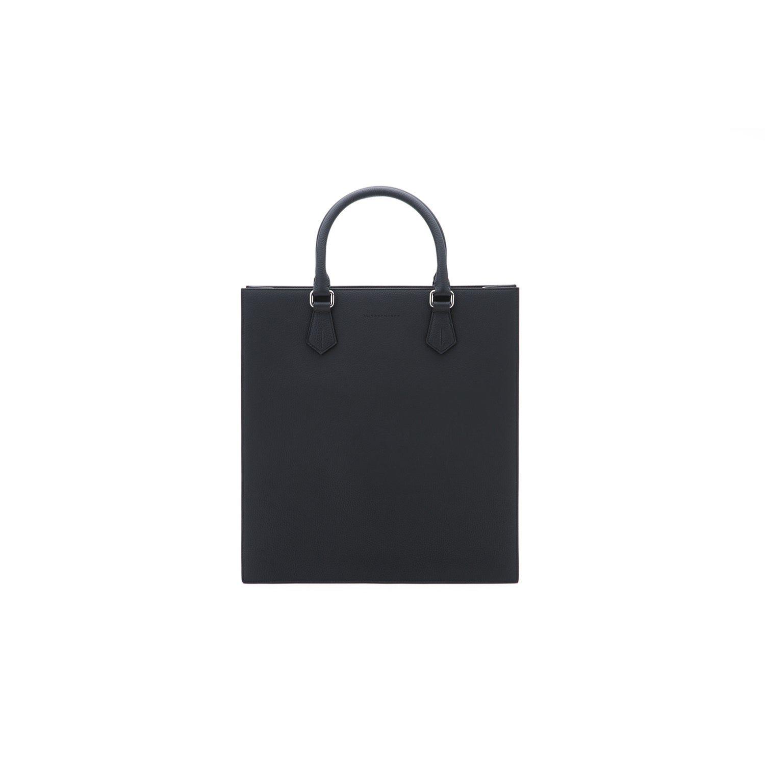 Marco Tote Bag in Shrink Leather Black