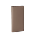 Men's Long Card Wallet Shrink Leather