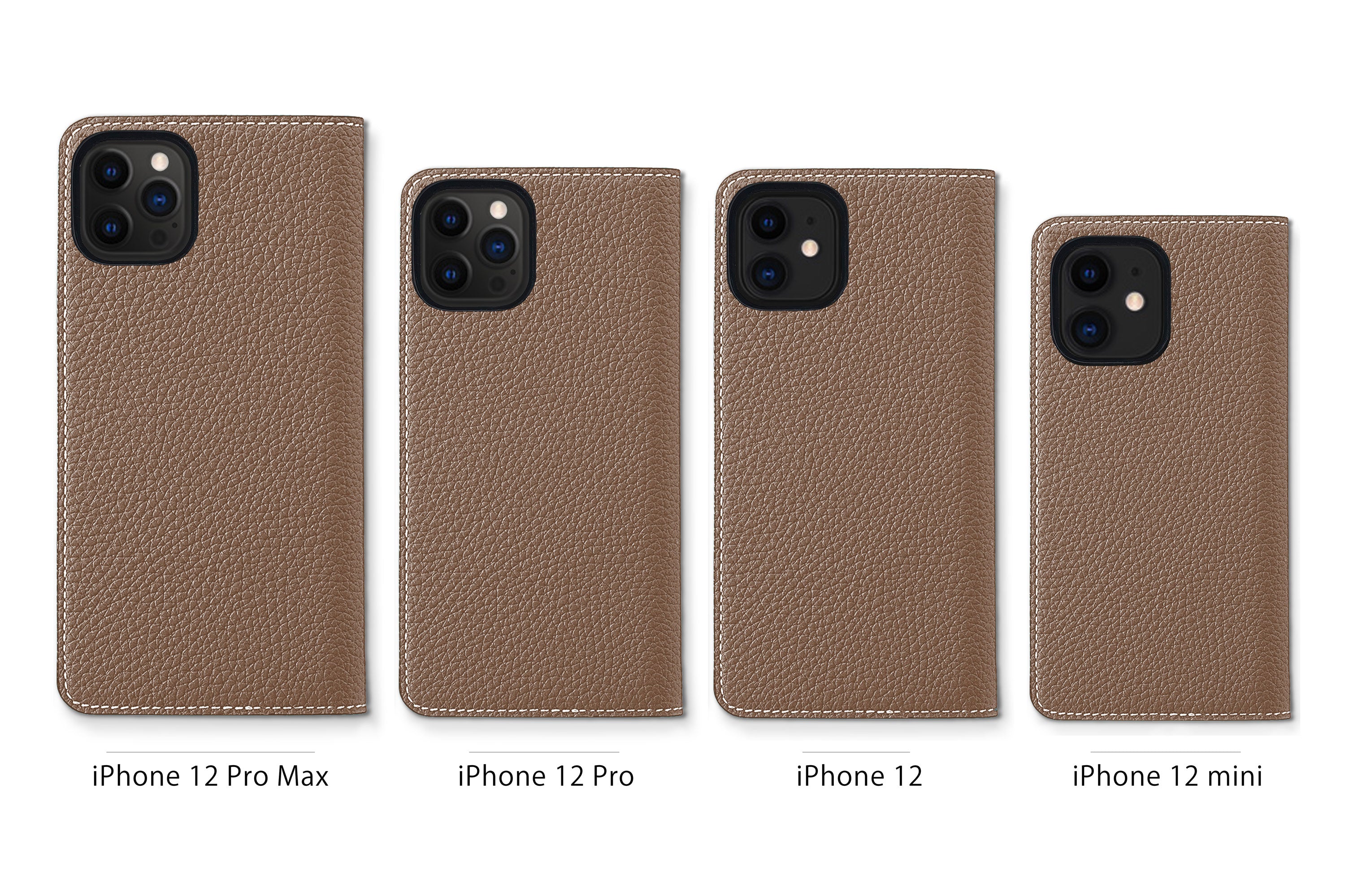 (iPhone 12 Pro Max) เคสไดอารี่ Noblessa Leather